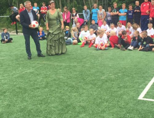Opening Pannakooi sportveld Zoutkamp